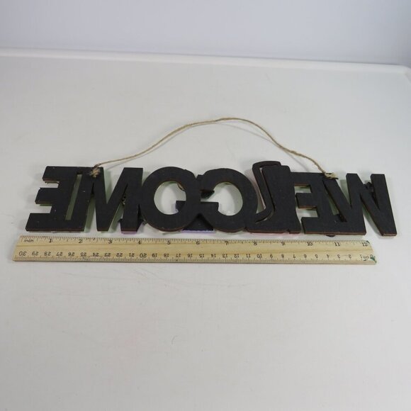 Wood Welcome Gardening Themed Sign (dimensional) - Picture 2 of 9